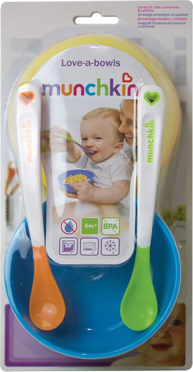 Munchkin Feeding Set Plastic Multicolour 6pcs