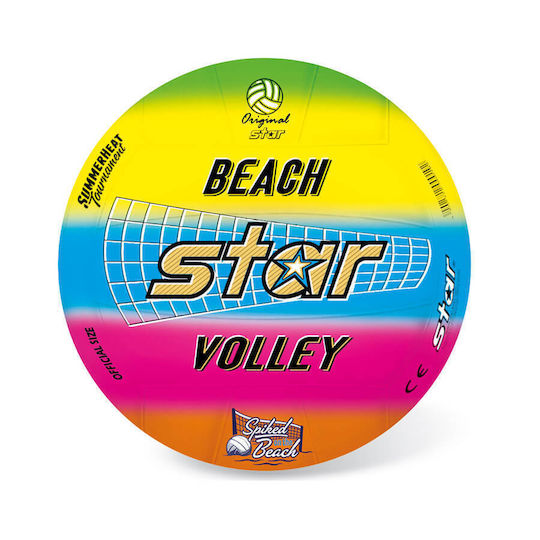 Plastic Ball 21cm Beach Volley Star 10/1048