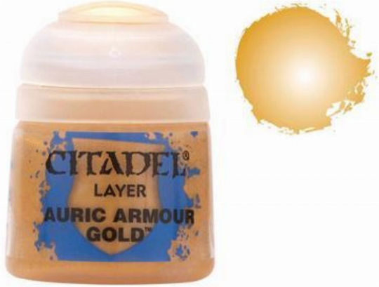 Games Workshop Vopsea Pentru Modelare Auric Armour Auriu 12ml