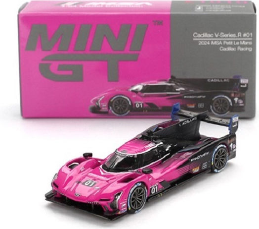 Macheta Auto Cadillac V-series.r #01 Cadillac Racing Petit Le Mans 2024 1:64 Mini Gt Mgt01010-l