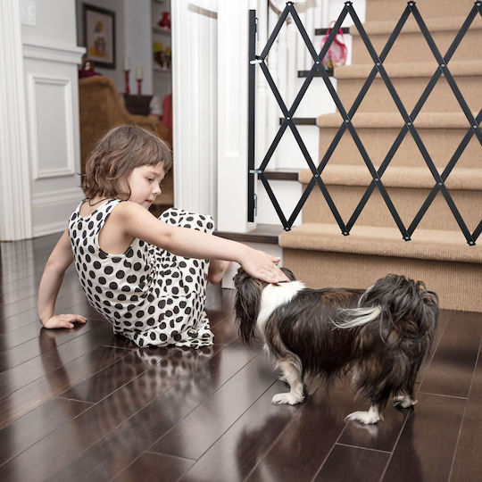 Relaxdays Relaxdays Hundetore in Schwarz 130 x 22cm