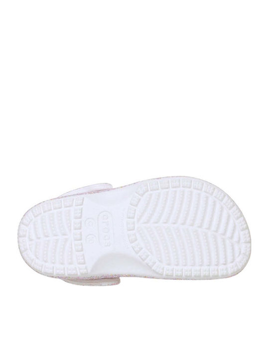 Glitter Kids Anatomic Beach Clogs Purple
