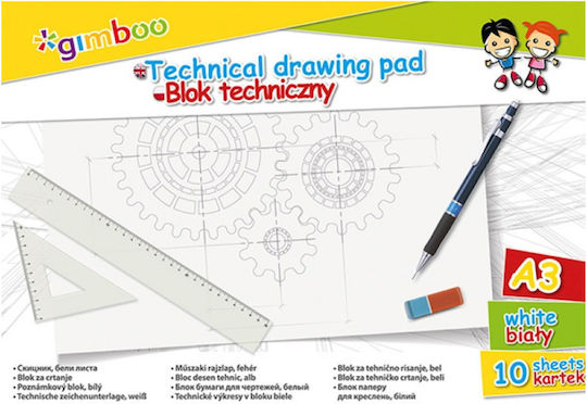 Gimboo Sketch Pads A3 29.7x42cm