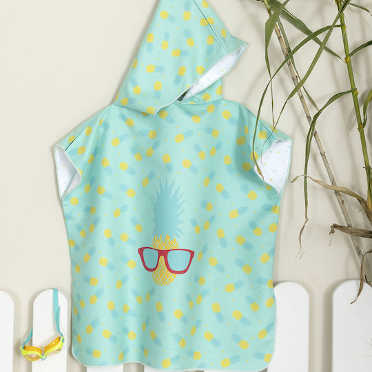 Nima Kinder Strandponcho No 5/8 Pinie