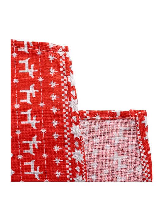 Excellent Houseware Χριστουγεννιάτικο Τραπεζομάντηλο Κόκκινο 180x130εκ.