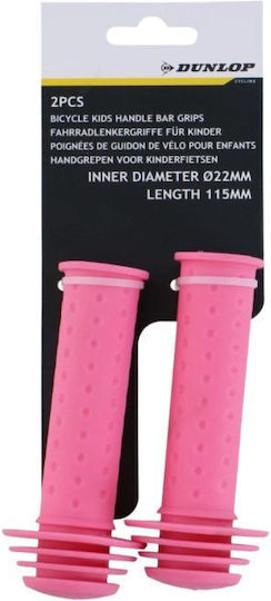 Dunlop Розови Дръжки За Велосипед 115 Мм 2114861 Розов