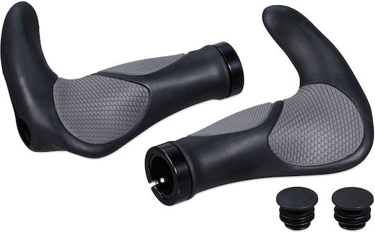 Set 2 Mânere Ergonomice Pentru Ghidon De Bicicletă