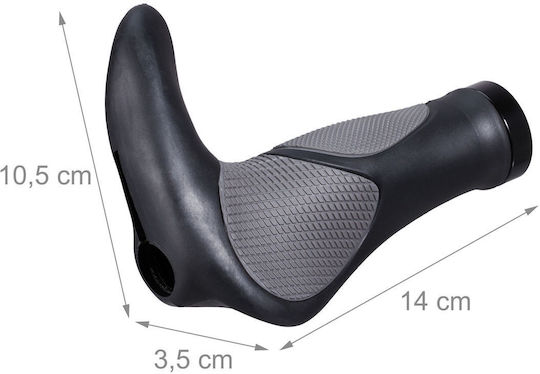 Set 2 Mânere Ergonomice Pentru Ghidon De Bicicletă