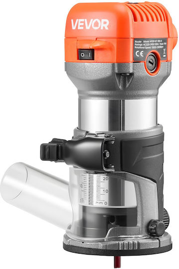 Vevor YXKBJDZSJTGD561EW001V2 Κουρευτικό Περιθωρίων 710W με Ρύθμιση Ταχύτητας και με Σύστημα Αναρρόφησης