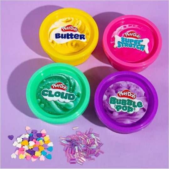 Hasbro Play-Doh 4 Теста за Моделиране Пластелини Kawaii Mix & Play за 3+ Години
