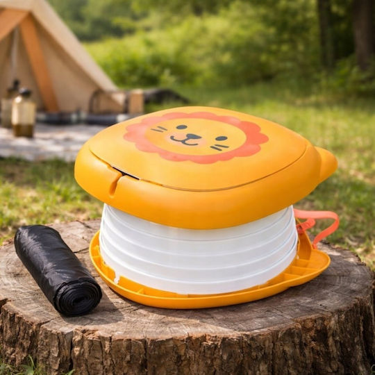 Tragbares Töpfchen Orange bis 50kg