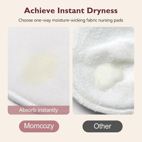 Momcozy Переящи Подложки За Гърди 6 Броя