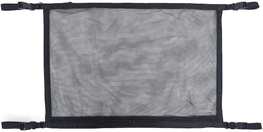 Plasă Organizatoare Auto 75 X 53 Cm Compartimente Poliester Negru Accesoriu Auto