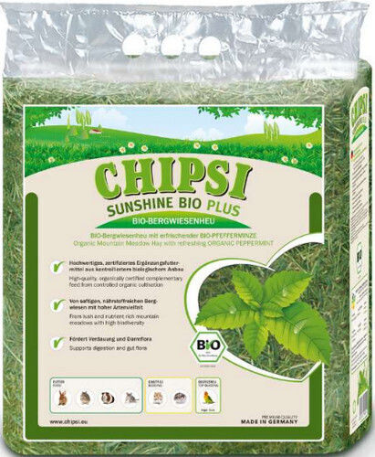 Chipsi Sunshine Bio Plus Органично Сено Мента 600г