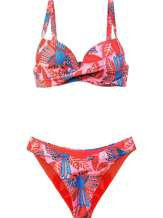 Set Bikini Push Up Pink