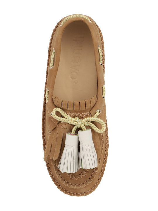 Γυναικεία Loafers σε Μπεζ Χρώμα