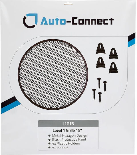 L1g12 Auto-connect Hexagon Speaker Grille Level 1 12"