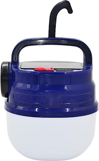 Redcliffs Solar Camping Laterne mit Taschenlampe Blau