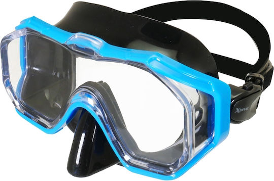 XDive Tauchmaske Wide-Op Gelbe