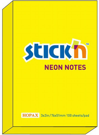 Salko Paper Sticky Note Pads in Cube 100 Sheets Yellow 7.6x5.1pcs