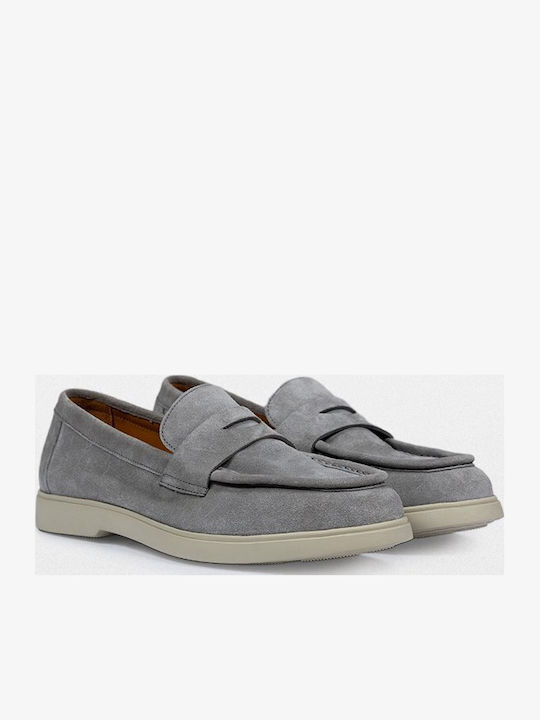 Δερμάτινα Ανδρικά Loafers σε Μπεζ Χρώμα