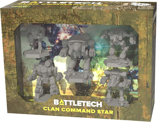 Battletech Clan Command Star Miniatures Box Set