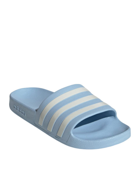 Adilette Aqua Herren Flip-Flops Türkis