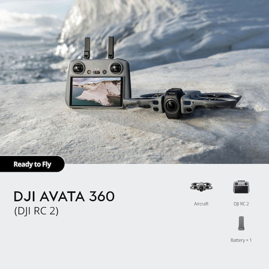 DJI Avata 360 (Стандартно) Дрон FPV с 8K HDR Камера