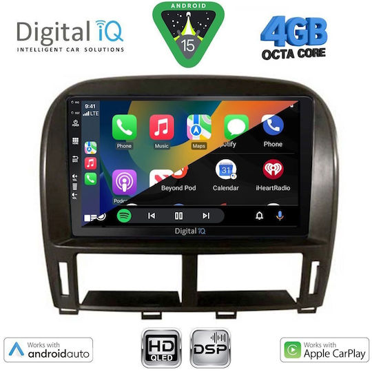 Digital Iq Bxf 16343_cpaa 9inc Multimedia Tablet Lexus Ls 430 – Xf 430 Mod 2000-2006