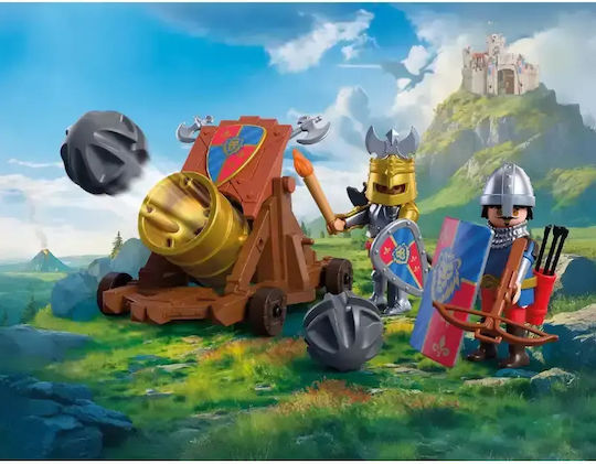 Playmobil Knights ЛеонтоКардови Рицари Със Оръдие За 4 Години