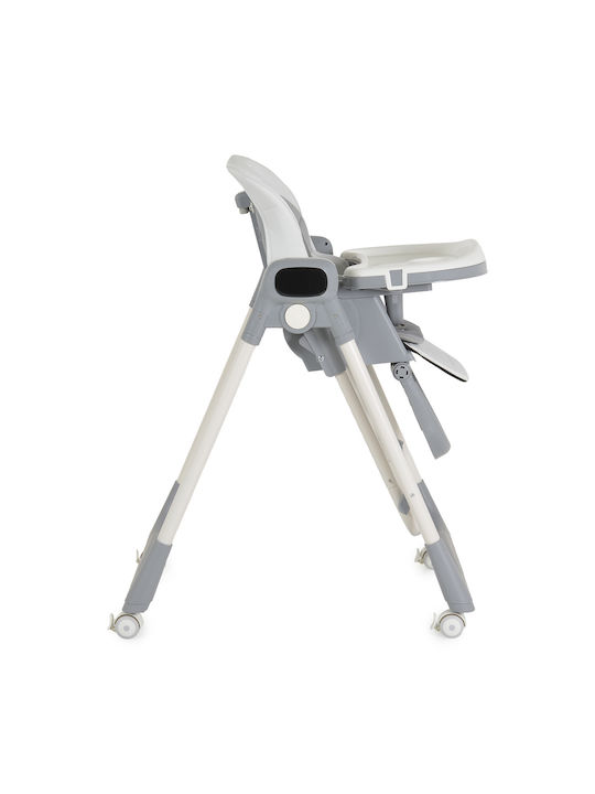 Moni Baby Highchair 2 in 1 with Adjustable Height Gray