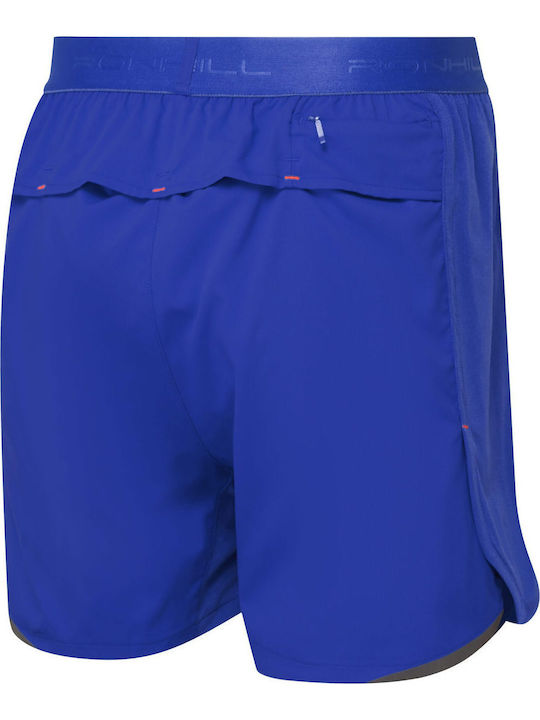 Pantaloni Scurți Sport Bărbați Cobalt/Flacără