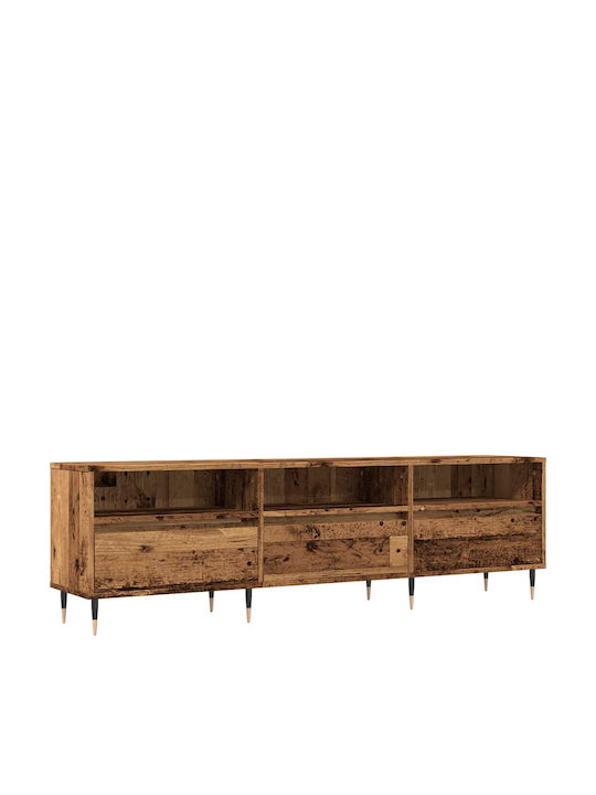 Brown TV Stand L150xD30xH44.5cm