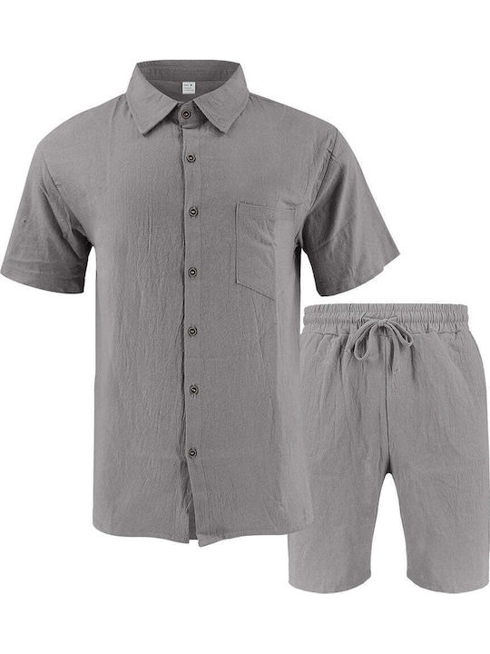 Men's Shorts Set Gray