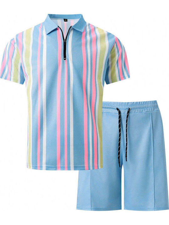 Herren Shorts Set Blau