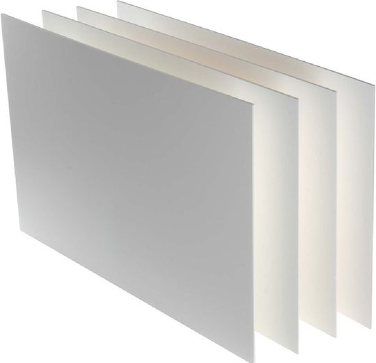 Metron Χαρτονι Μακετας 70x100cm 5mm 095715 Λευκο