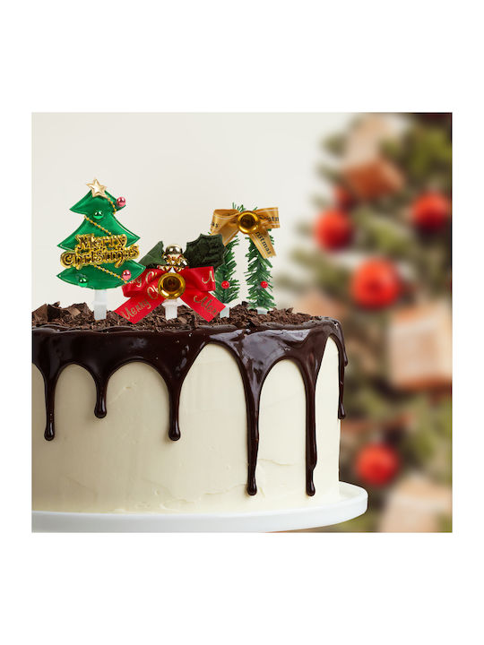 Christmas 3d Cake Decoration 10 Cm Set 3 Pcs Christmas 3d Cake Decoration 10 Cm Set 3 Pcs