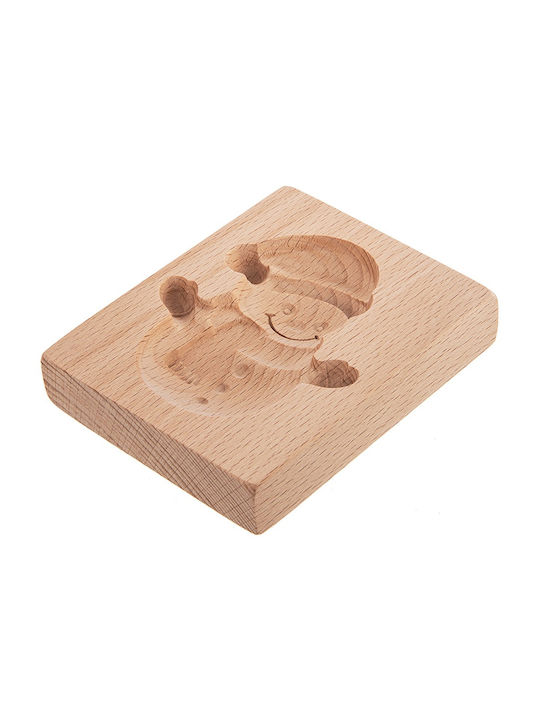 Orion Formă De Tăiat Biscuiți Din Lemn Oameni De Zăpadă 11x9.5cm