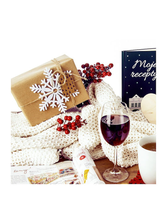 Orion Felt Placemats White 13.5cm 6 Pieces