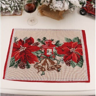 Alista Home Σουπλά Υφασμάτινο Κόκκινο 43x34cm