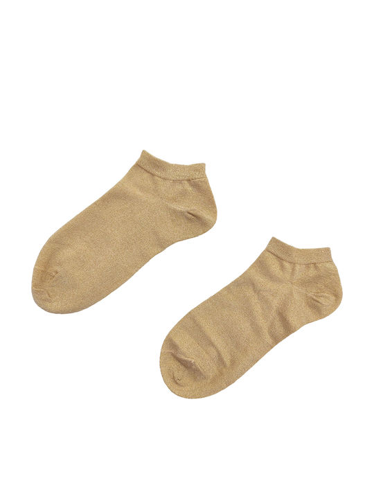 Gift-Me Women's Gold Socks Gift-Me Women's Gold Socks