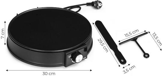 Electric Nonstick Crepe Maker 1200w Kaden