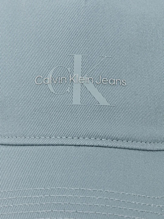 Calvin Klein Cap Printed Monologo Cap Lv04k5027g Slate