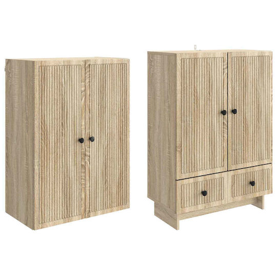 vidaXL Badezimmerschrank Sonoma