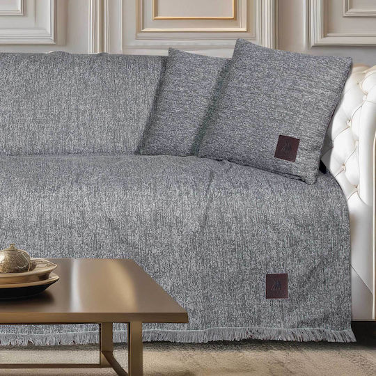 Greenwich Polo Club 3988 Τριθέσιου Καναπέ Π180xΜ300cm Grey