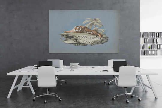 Oriental Gemälde auf Leinwand 100x70cm
