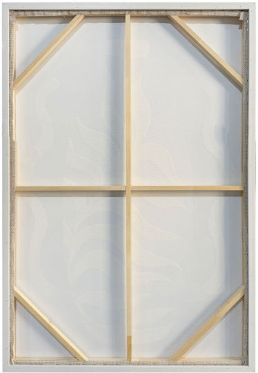Wheat Декоративна Картина Рамка 80x120x4cm Платно Бежово Бяло Ps 034667