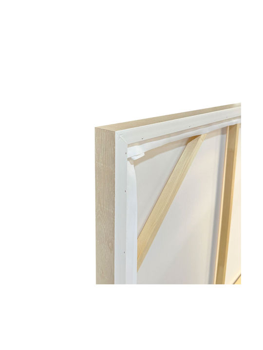 Rhythm A Πινακας Διακοσμητικος Κορνιζα 80x120x4cm Καμβας Μπεζ Λευκο Ps 034668