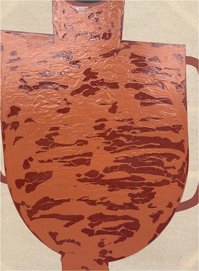 InTheBox Art Poterie B Πίνακας σε Καμβά 82.6x122.6cm