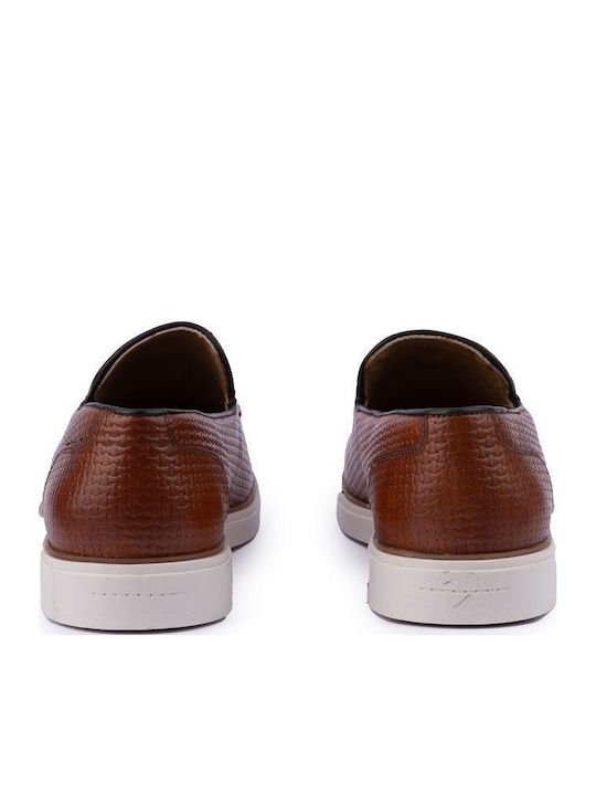 Men's Loafers in Tabac Brown Color